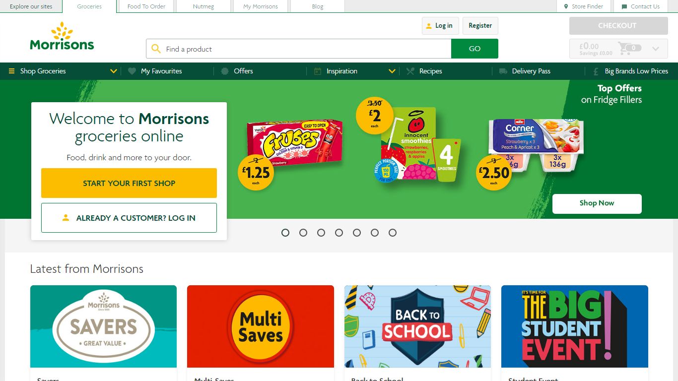 Morrisons | Online Shopping | Food, Drink & More To Your Door